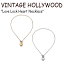 ơ ϥꥦå ͥå쥹 VINTAGE HOLLYWOOD  ǥ Love Lock Heart Necklace  å ϡ ͥå쥹 GOLD  SILVER С ڹ񥢥꡼ VH23N1NE101B 461654 ACC