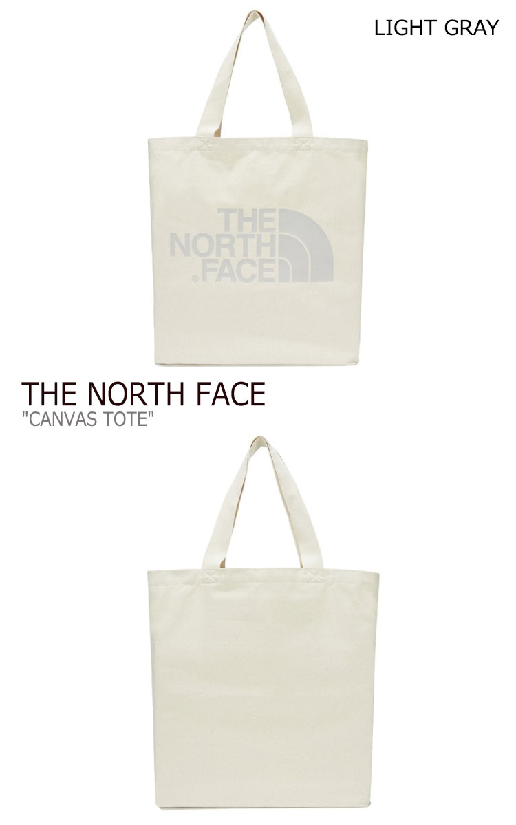 ノースフェイス エコバッグ THE NORTH FACE メンズ レディース CANVAS TOTE キャンバス トート GRAY グレー BLACK ブラック NN2PL60A/B バッグ 【中古】未使用品