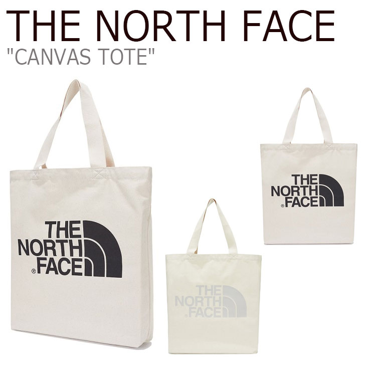 ノースフェイス エコバッグ THE NORTH FACE メンズ レディース CANVAS TOTE キャンバス トート GRAY グレー BLACK ブラック NN2PL60A/B バッグ 【中古】未使用品