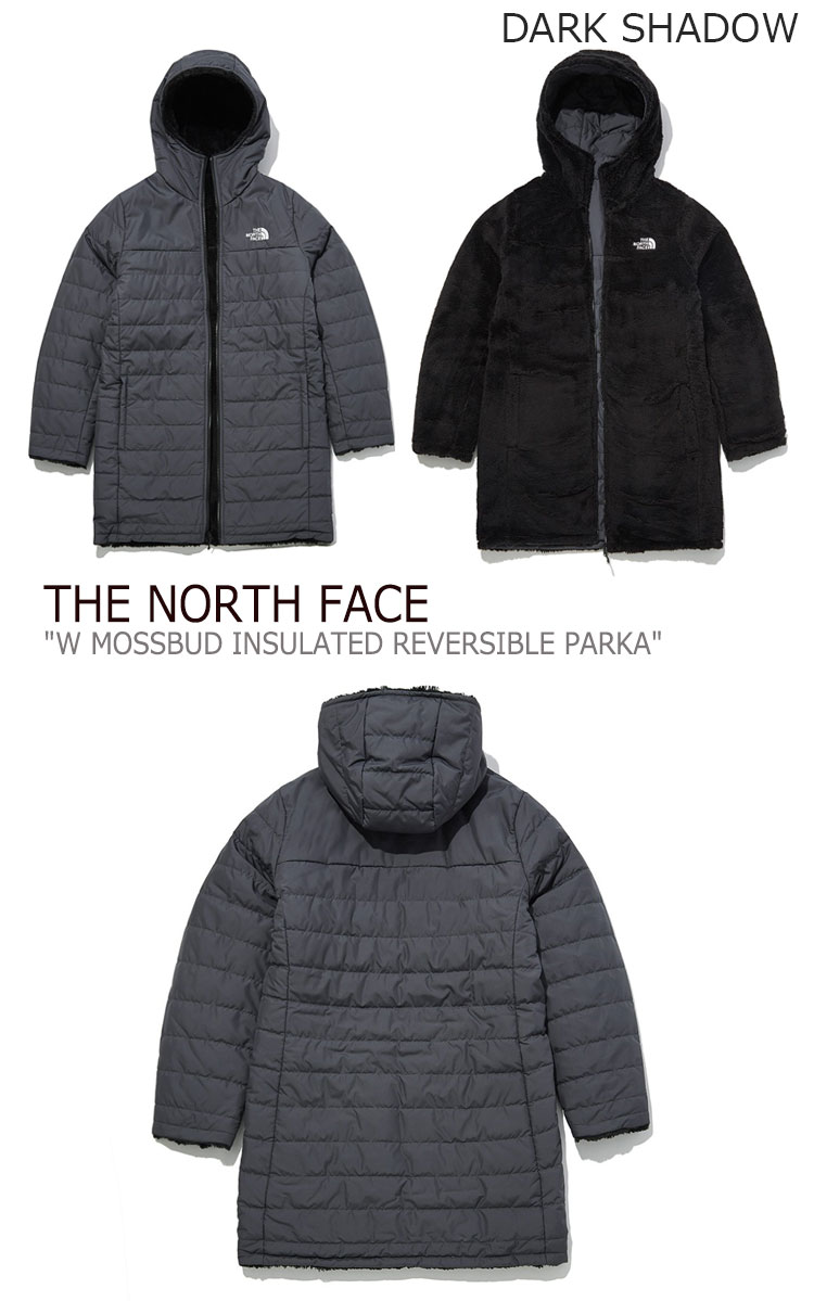 フリース ノースフェイス THE NORTH FACE レディース W MOSSBUD INSULATED REVERSIBLE PARKA モスブッド インシュレイティッド リバーシブル パーカ OXFORD TAN オクスフォードタン INDIAN PINK ピンク DARK SHADOW ダークシャドー NJ3NL81A/B/C ウェア 【中古】未使用品