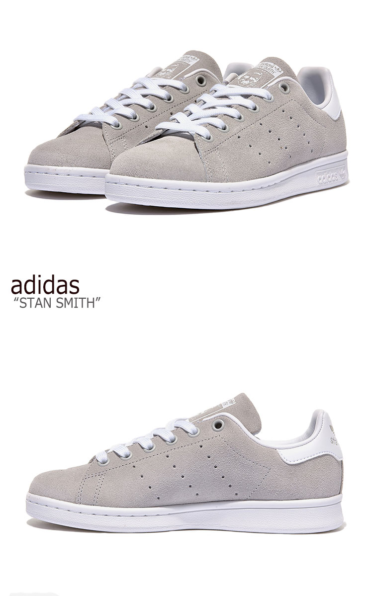 アディダス スタンスミス スニーカー adidas メンズ レディース STAN SMITH スタン スミス GRAY グレー FV1092 シューズ 【中古】未使用品