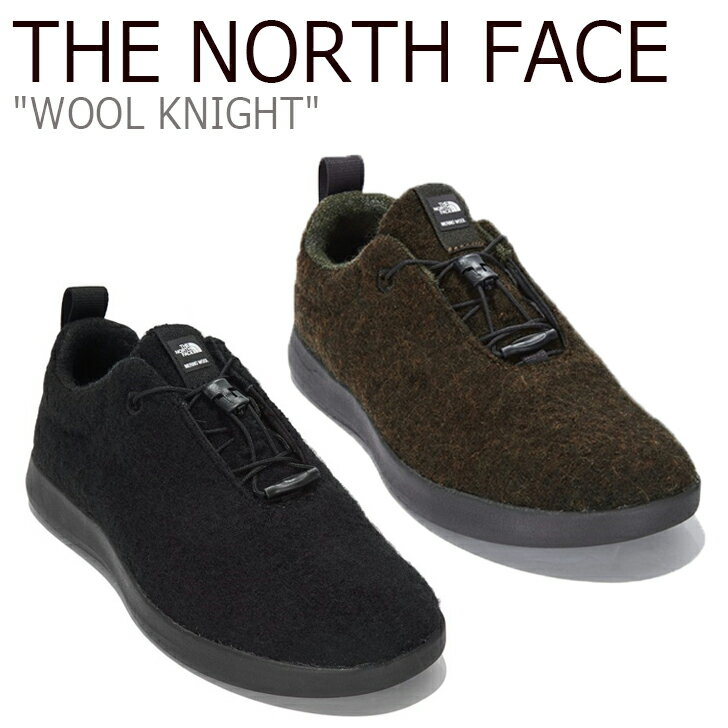 ノースフェイス スニーカー THE NORTH FACE メンズ レディース WOOL KNIGHT ウール ナイト BLACK ブラック DARK BROWN ダークブラウン NS93L85A/B シューズ 【中古】未使用品