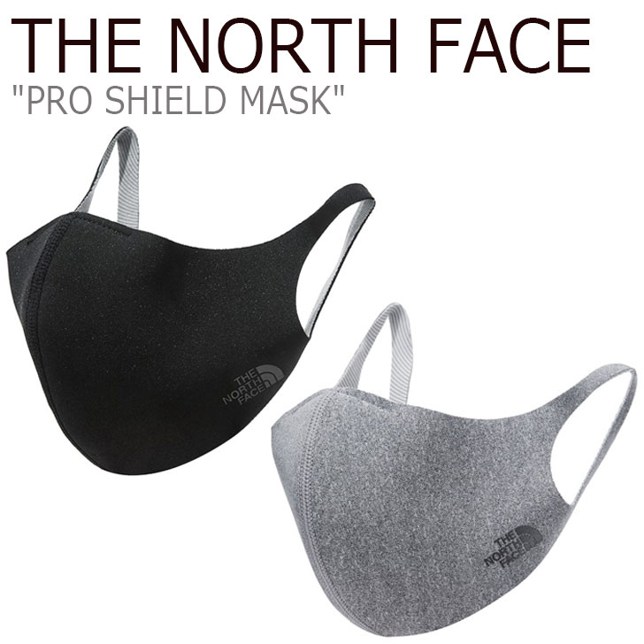 【即納/国内配送】ノースフェイス 韓国 マスク 未着用品 THE NORTH FACE メンズ レディース PRO SHIELD MASK プロ シールド マスク 洗える BLACK ブラック GREY グレー NA5AM15/6/7(A/B) NA5AM60/1/2(A/B) ACC 【中古】未使用品