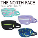 ノースフェイス 韓国 ウエストポーチ THE NORTH FACE 男の子 女の子 KIDS WAIST BAG M キッズ ウエストバッグ LILAC ライラック ICE GREEN アイスグリーン BLACK ブラック BLUE ブルー NN2HM09R/S/T/U バッグ