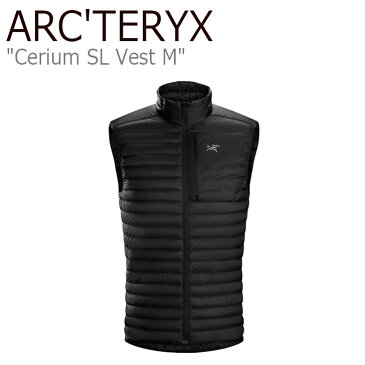 アークテリクス ジャケット ARC'TERYX メンズ Cerium SL Vest Men’s セリウムSL ベスト BLACK ブラック AJJFM20981 ウェア 【中古】未使用品