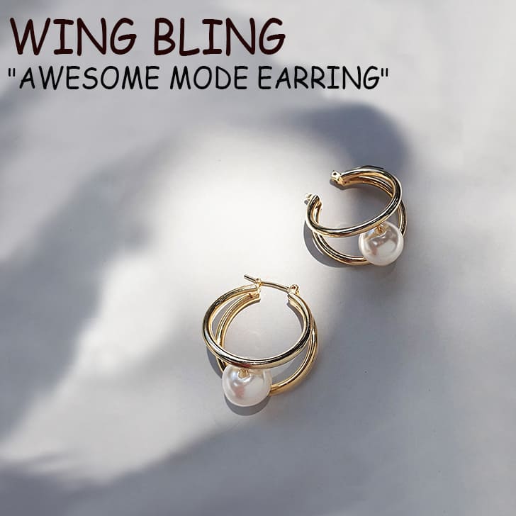 EBOuO sAX WING BLING fB[X AWESOME MODE EARRING I[T [h CO GOLD S[h ؍ANZT[ asmder ACC