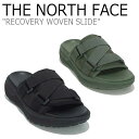 m[XtFCX ؍ T_ THE NORTH FACE fB[X RECOVERY WOVEN SLIDE Jo[ E[u XCh BLACK ubN KHAKI J[L NS98M06A/B V[Y