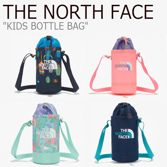 ノースフェイス 水筒カバー THE NORTH FACE 男の子 女の子 KIDS BOTTLE BAG キッズ ボトルバック NAVY ネイビー PINK ピンク GREEN グリーン NN2PM15R/S/T/U バッグ 【中古】未使用品