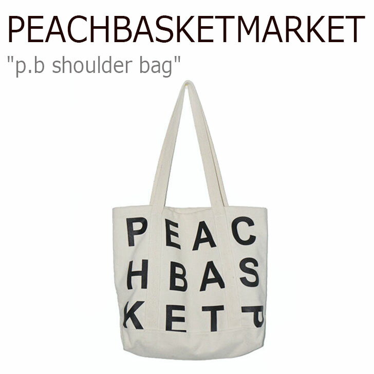 楽天a-Labsピーチバスケットマーケット トートバッグ PEACHBASKETMARKET レディース p.b shoulder bag ピービー ショルダーバッグ OATMEAL オートミール 918211 バッグ