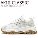 ALNVbN Xj[J[ AKIII CLASSIC Y fB[X URBAN TRACKER GUM A[o gbJ[ K WHITE zCg AKAIFUW01189 V[Y