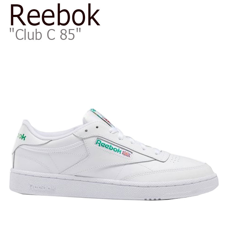 リーボック スニーカー REEBOK メンズ レディース CLUB C 85 クラブC 85 WHITE ホワイト AR0456 RXSOXXCCUE1 シューズ