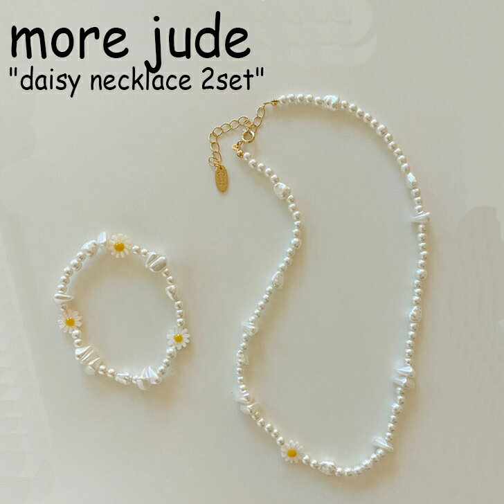 A W[h uXbg lbNX more jude fB[X daisy necklace 2set fCW[ lbNX c[Zbg WHITE zCg ؍ANZT[ 301198611 ACC