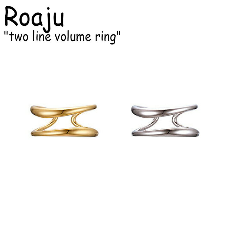 AW O Roaju fB[X two line volume ring c[ C {[ O GOLD SILVER S[h Vo[ ؍ANZT[ 910460 ACC