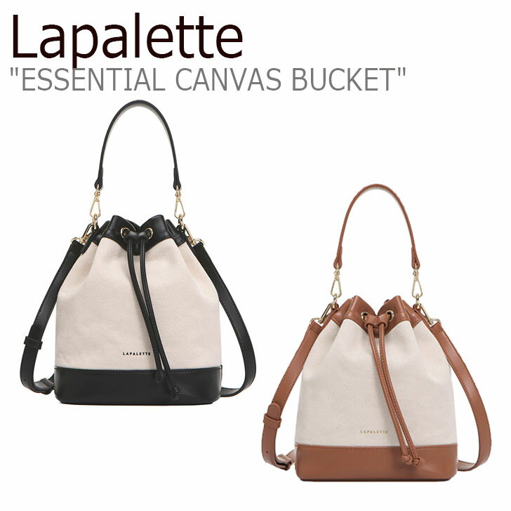 pbg V_[obO Lapalette fB[X ESSENTIAL CANVAS BUCKET GbZV LoX oPbg BLACK NATURAL ubNi` TAN NATURAL ^i` BF1SI314EL-EJ obO