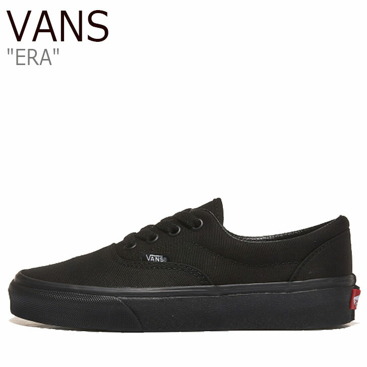 バンズ エラ スニーカー VANS メンズ レディース ERA エラ BLACK ブラック VN000QFKBKA シューズ 未使用品