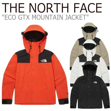 ノースフェイス ジャケット THE NORTH FACE メンズ レディース ECO GTX MOUNTAIN JACKET エコ ゴアテックス マウンテンジャケット BEIGE ベージュ ORANGE オレンジ WHITE ホワイト BLACK ブラック NJ2GM50A/B/C/D ウェア 【中古】未使用品