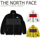 フリース ノースフェイスTHE NORTH FACE メンズ レディース UTILITY FLEECE JACKET ユーティリティ フリースジャケット BLACK ブラック IVORY アイボリー YELLOW イエロー NJ4FM52J/K/L ウェア