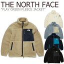 ザ・ノース・フェイス ボアジャケット メンズ フリース ノースフェイス 韓国 THE NORTH FACE メンズ レディース PLAY GREEN FLEECE JACKET プレイ グリーン フリースジャケット 全4色 NJ4FM56A/B/C/D/E ウェア