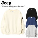 W[v g[i[ Jeep Y fB[X Sleeve Wappen Sweat X[u by XEFbgVc GREY O[ BLUE u[ IVORY AC{[ BLACK ubN JM5TSU843MG/IV/BL/BK EFA