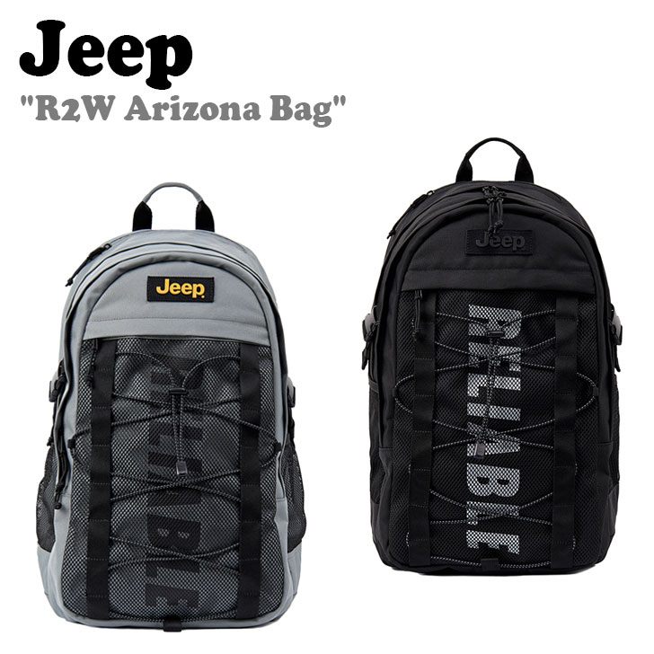 W[v bN Jeep Y fB[X R2W Arizona Bag R2W A]iobO GREY O[ BLACK ubN GM0GAU003GR/BK obO