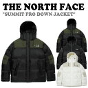 ノースフェイスダウン THE NORTH FACE メンズ レディース SUMMIT PRO DOWN JACKET サミット プロ ダウンジャケット BLACK ブラック KHAKI カーキ WHITE ホワイト NJ1DM94A/B/C ウェア