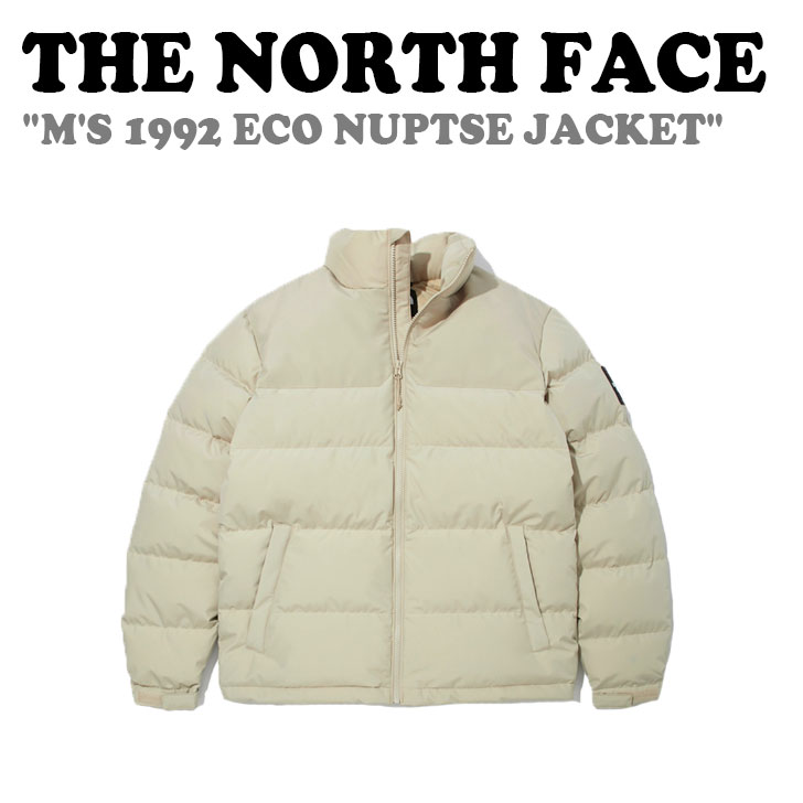 ノースフェイス ダウン THE NORTH FACE メンズ M'S 1992 ECO NUPTSE JACKET 1992 エコ ヌプシ ジャケット BEIGE ベージュ NJ1DM97A ウェア 【中古】未使用品