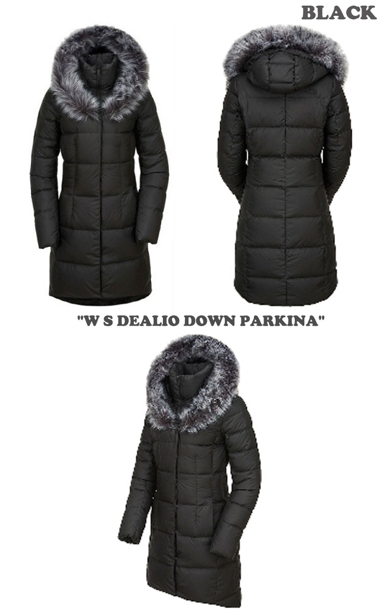 ノースフェイス ダウン THE NORTH FACE レディース WS DEALIO DOWN PARKINA デナリ ダウンコート BLACK ブラック WINE ワイン NJ1DK82A/B ウェア 【中古】未使用品