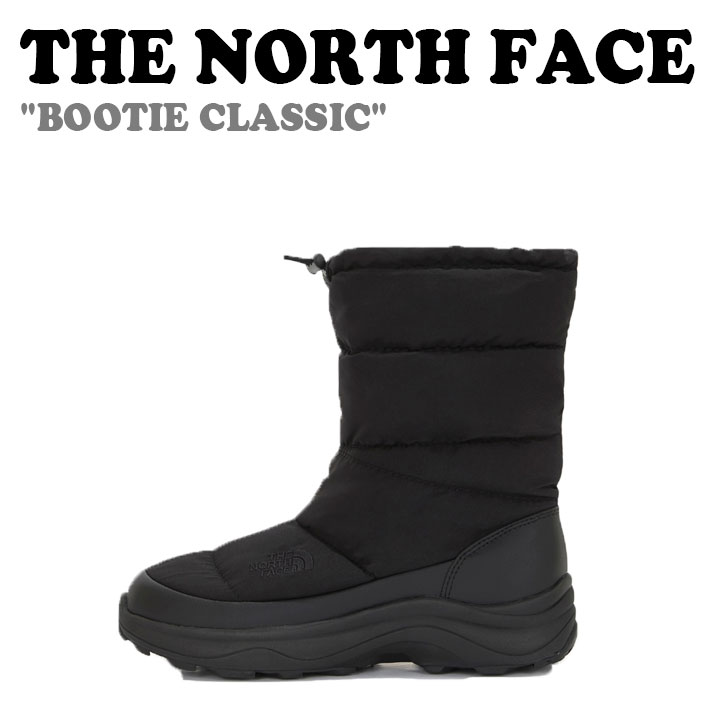 ノースフェイス ブーツ THE NORTH FACE メンズ レディース BOOTIE CLASSIC ブーティ クラシック BLACK ブラック NS99M52A シューズ 【中古】未使用品