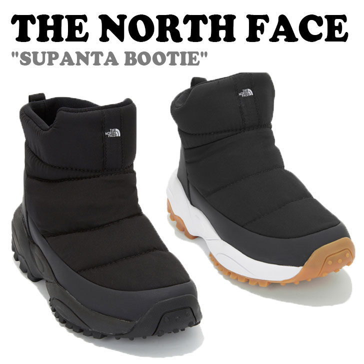 【即納サイズ有/国内配送】ノースフェイス ブーツ THE NORTH FACE メンズ レディース SUPANTA BOOTIE スパンター ブーティー BLACK ブラック NS99M61J/K シューズ 【中古】未使用品