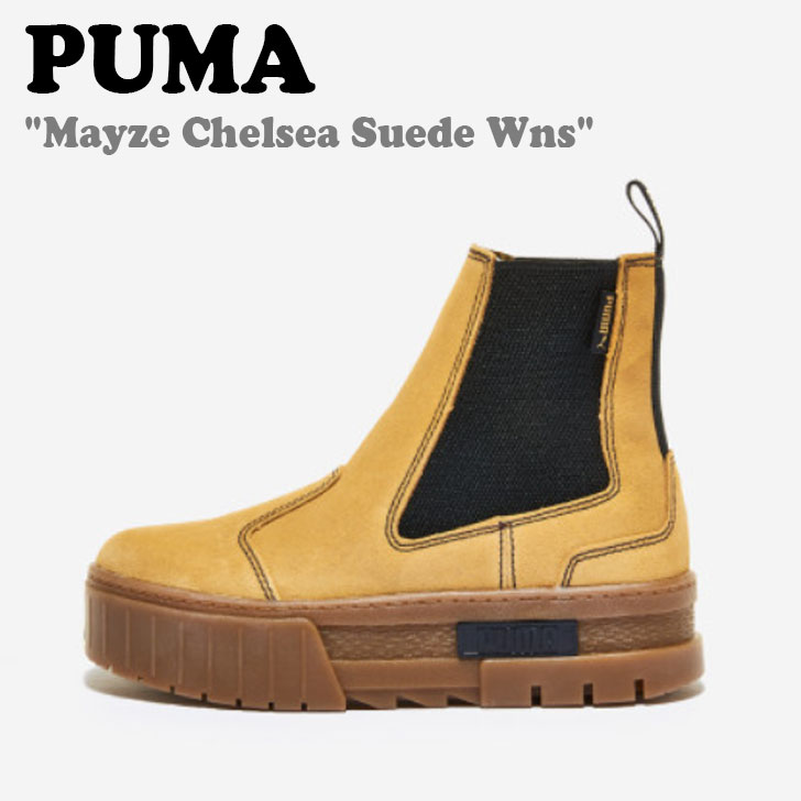 プーマ スニーカー PUMA メンズ レディース MAYZE CHELSEA SUEDE WNS メイズ チェルシー スウェード ウィメンズ TAFFY タフィー PKI38282904 0087858 シューズ