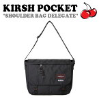 キルシーポケット メッセンジャーバッグ KIRSH POCKET 正規販売店 SHOULDER BAG DELEGATE ショルダーバッグ デレゲート BLACK ブラック FKQRABA707M バッグ