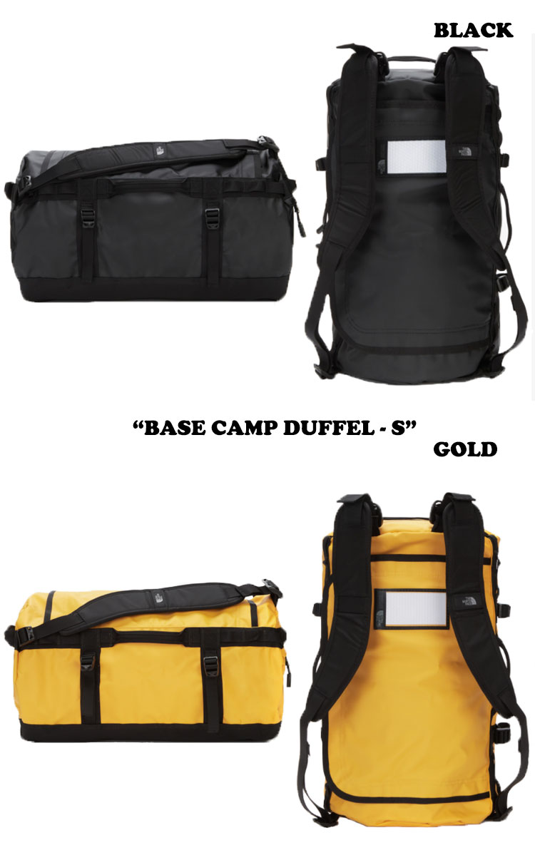 ノースフェイス ダッフルバッグ THE NORTH FACE メンズ レディース BASE CAMP DUFFEL - S ベースキャンプダッフル スモール BLACK ブラック GOLD ゴールド APPLE GREEN アップルグリーン NN2FN35A/B/C バッグ 【中古】未使用品