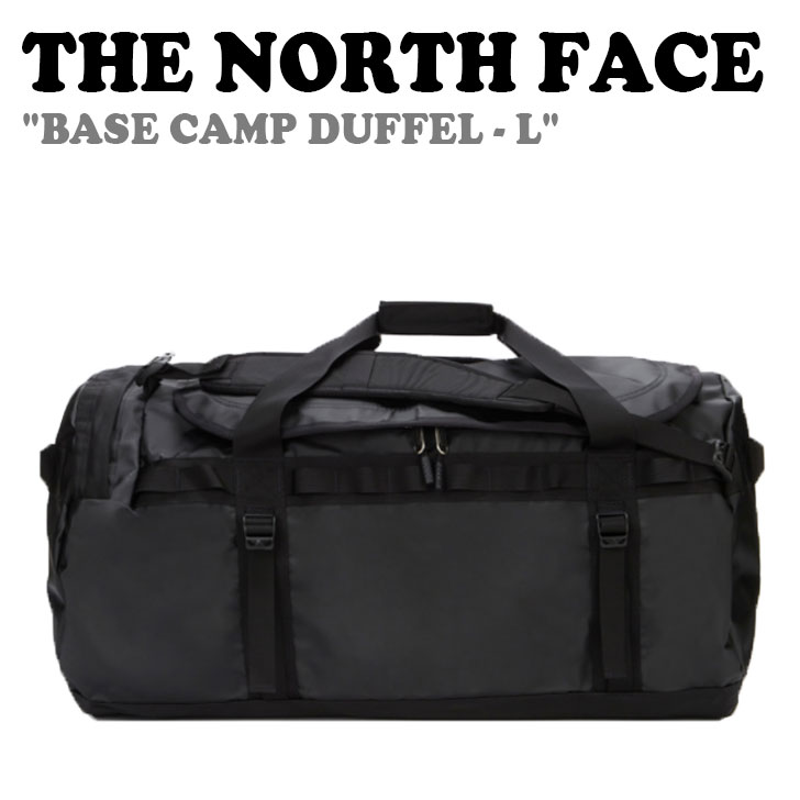 ノースフェイス ダッフルバッグ THE NORTH FACE メンズ レディース BASE CAMP DUFFEL - L ベースキャンプダッフル ラージ BLACK ブラック NN2FN37A バッグ 【中古】未使用品