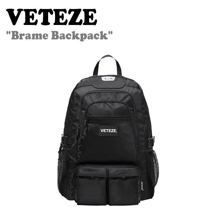 xe[ bN VETEZE K̔X Y fB[X Brame Backpack uC obNpbN BLACK ubN BBP1 obO