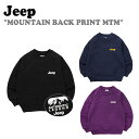 W[v LbY g[i[ Jeep kids j̎q ̎q MOUNTAIN BACK PRINT MTM }Ee obNvgMTM BLACK ubN NAVY lCr[ PURPLE p[v KM3TSU893BK/NA/UP EFA