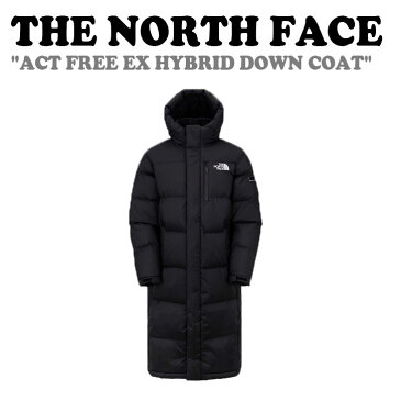 ノースフェイス ダウン THE NORTH FACE メンズ レディース ACT FREE EX HYBRID DOWN COAT アクトフリー EXハイブリッド ダウンコート BLACK ブラック NC1DM73A ウェア 【中古】未使用品