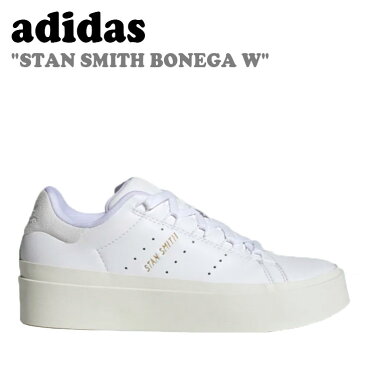 アディダス スニーカー adidas レディース STAN SMIMTH BONEGA W スタンスミス ボネガ ウーマンズ CLOUD WHITE クラウドホワイト OFF WHITE オフホワイト GY3056 シューズ 【中古】未使用品