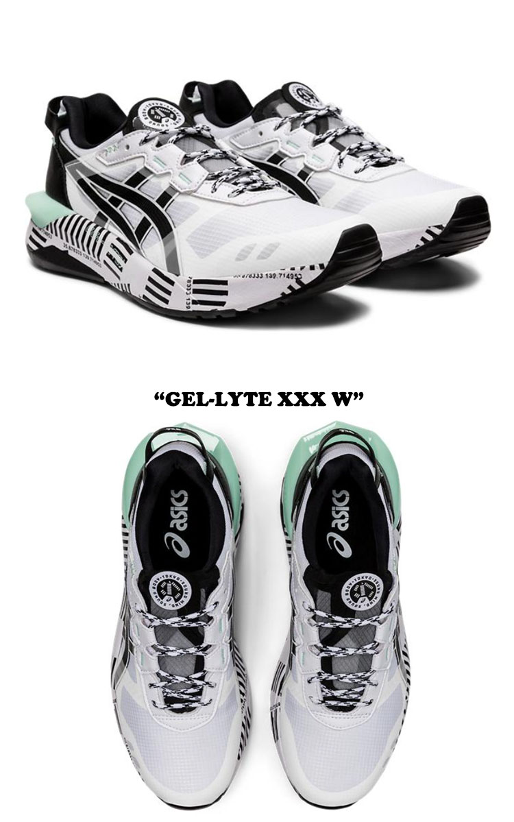 アシックス スニーカー asics レディース GEL-LYTE XXX W ゲルライト XXX W WHITE ホワイト BLACK ブラック 1022A295.100 シューズ