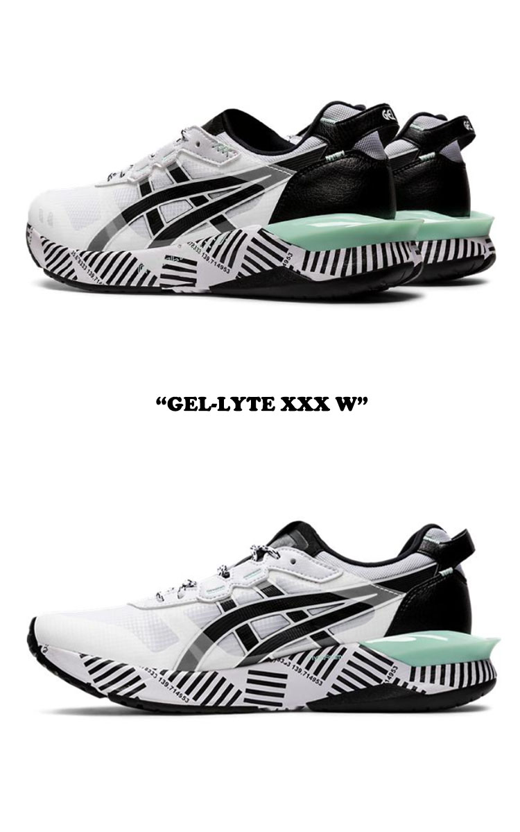 アシックス スニーカー asics レディース GEL-LYTE XXX W ゲルライト XXX W WHITE ホワイト BLACK ブラック 1022A295.100 シューズ