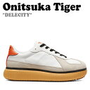 IjcJ^CK[ Xj[J[ Onitsuka Tiger Y fB[X DELECITY fVeB WHITE zCg HABANERO nol 1183B874-102 V[Y