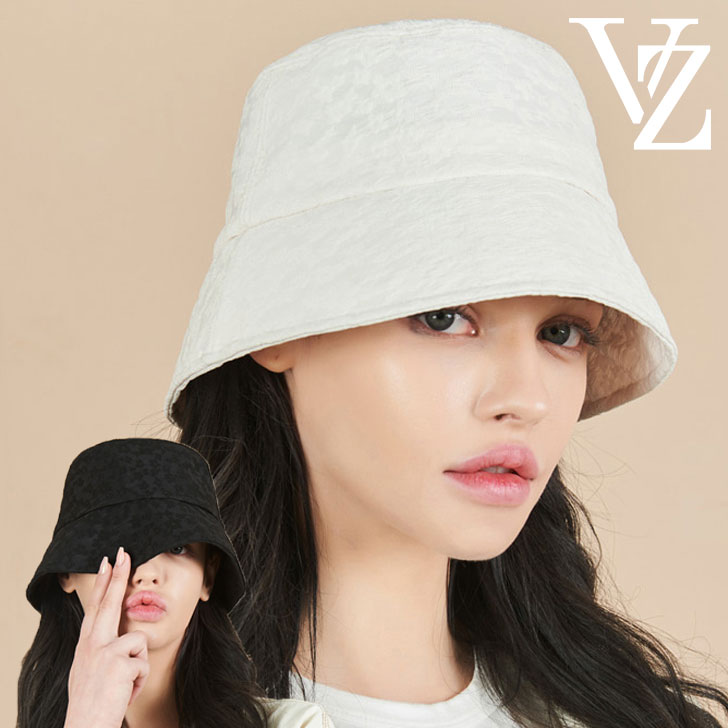 oU[ oPbgnbg VARZAR K̔X Lace Bucket Hat [X oPbg nbg BLACK ubN WHITE zCg varzar710/1 ACC