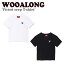  ȾµT WOOALONG ǥ FITTED CROP T-SHIRT եåƥ å T BLACK ֥å WHITE ۥ磻 WE2DHT362WH/BK 