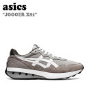 AVbNX Xj[J[ asics Y fB[X JOGGER X81 WK[ X 81 CLAY GREY NC O[ WHITE zCg 112219313-020 1201A744-020 V[Y