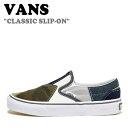 oY Xj[J[ VANS Y fB[X CLASSIC SLIP-ON NVbN Xb| PATCHWORK pb`[N CAMO J VN0000SHCMA V[Y