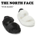 m[XtFCX ؍ T_ THE NORTH FACE fB[X FUR SLIDE t@[ XCh BLACK ubN WHITE zCg NS98N51J/K V[Y