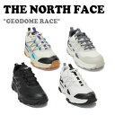 ノースフェイス 韓国 スニーカー THE NORTH FACE メンズ レディース GEODOME RACE ジオドーム レース BLUE ブルー BEIGE ベージュ BLACK ブラック OFF WHITE オフホワイト NS97N63J/K/L/M シューズ