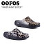 ウーフォス サンダル OOFOS レディース OOCLOOG LUXE ウークロッグ リュクス RECOVERY SANDAL リカバリーサンダル CHEETAH チーター LEOPARD レオパード シューズ