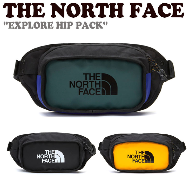 ザ・ノース・フェイス ウエストポーチ レディース ノースフェイス 韓国 ウエストポーチ THE NORTH FACE メンズ レディース EXPLORE HIP PACK エクスプローラー ヒップ パック BLACK ブラック GOLD ゴールド DARK_GREEN ダーク グリーン NN2HN74A/B/C バッグ