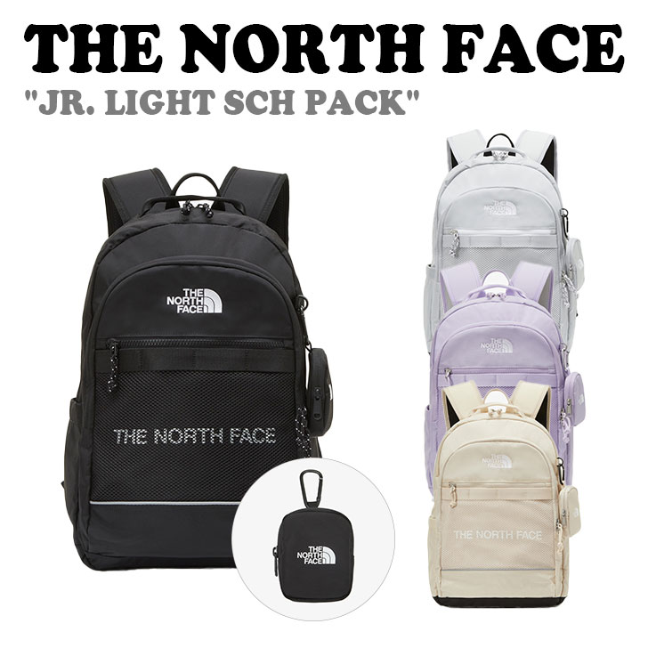 ノースフェイス 韓国 バックパック THE NORTH FACE 男の子 女の子 JR. LIGHT SCH PACK ジュニア ライト スクール パック 全4色 NM2DP06R/S/T/U バッグ