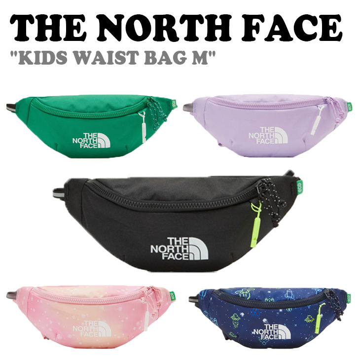 ノースフェイス 韓国 ウェストポーチ THE NORTH FACE KIDS WAIST BAG M キッズ ウェストバッグM 全5色 NN2HP00R/S/T/U/V バッグ